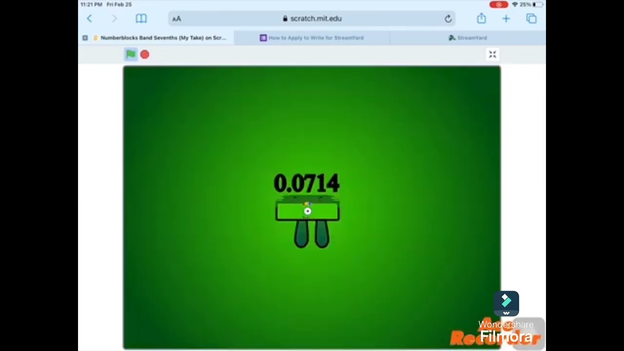 Numberblocks band 56ths