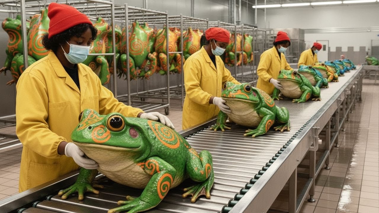 Full Process Revealed: Inside the Frog Leather Factory &mdash; How Exotic Skins Become Luxury Items