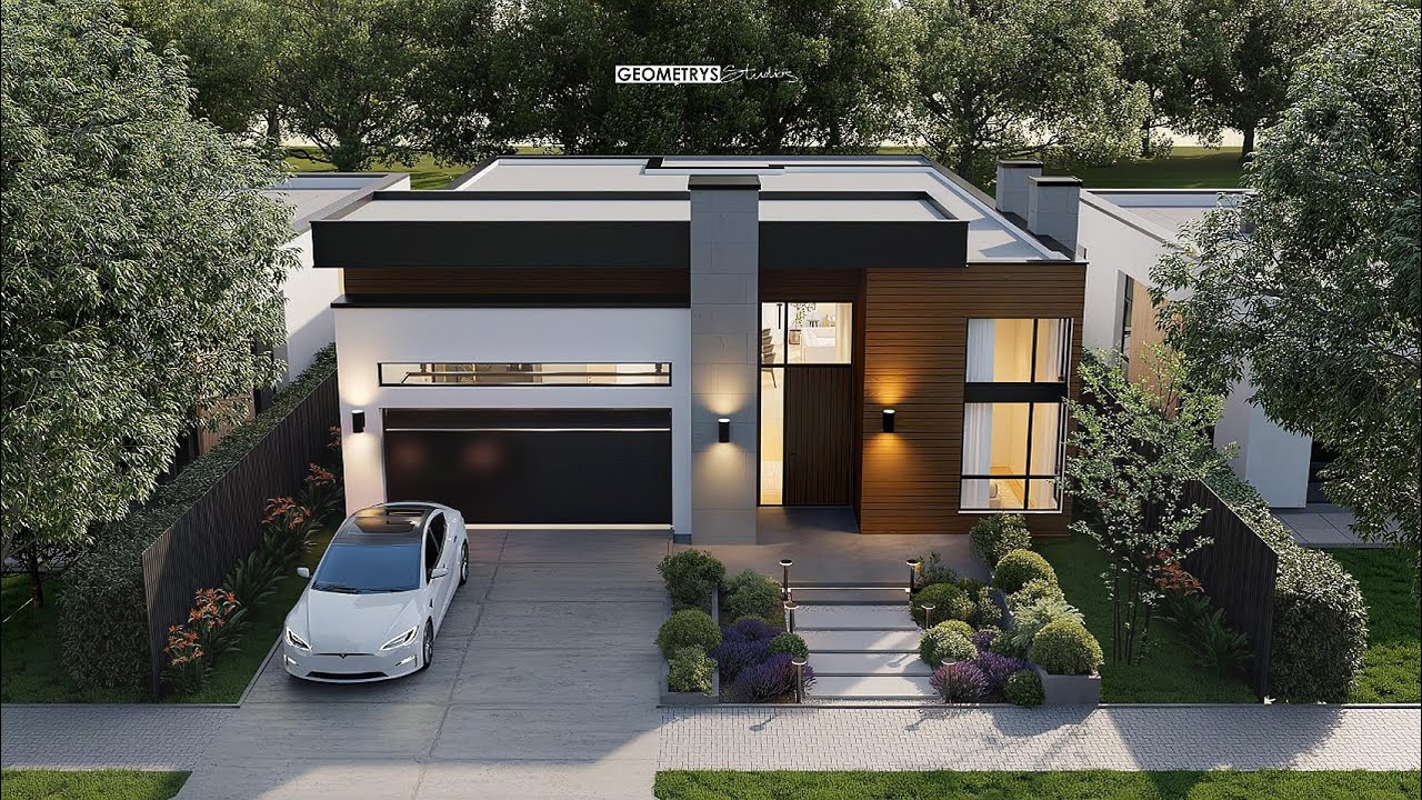 Modern house 12mx18m, 2 bedrooms | Practical and functional design 216m2 ( 2325sqft ) | House Tours