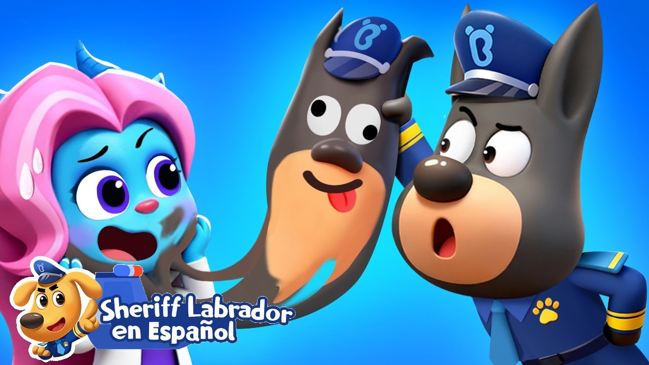 No Abras la Puerta🚪 Dibujos Animados 🔍Sheriff Labrador en Español