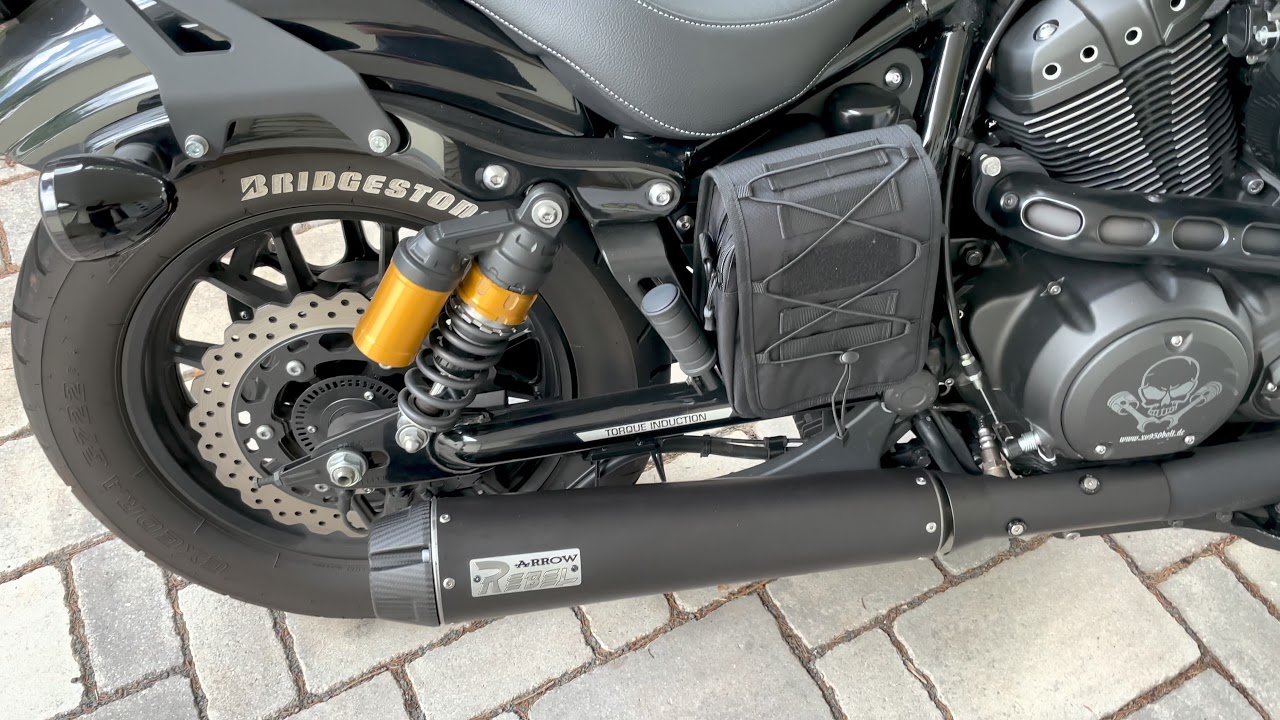 Yamaha Bolt Arrow Rebel Exhaust