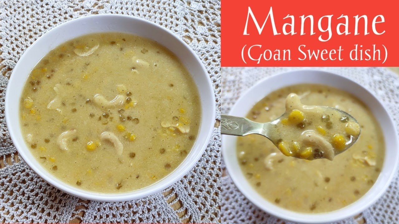 Best Goan Mangane Recipe|Chana dal, Sabudana kheer/Payasam with coconut & jaggery| Goan sweet dish😋