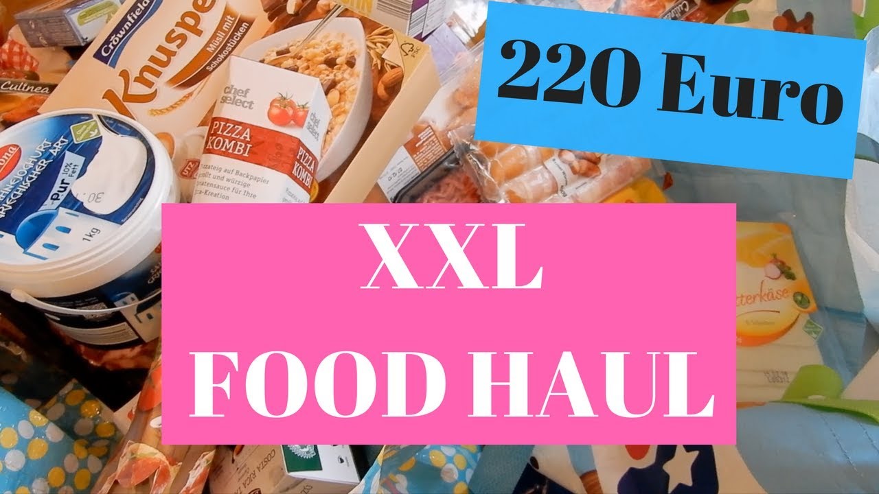 XXL Food Haul I Weihnachten I AnnaBirdie