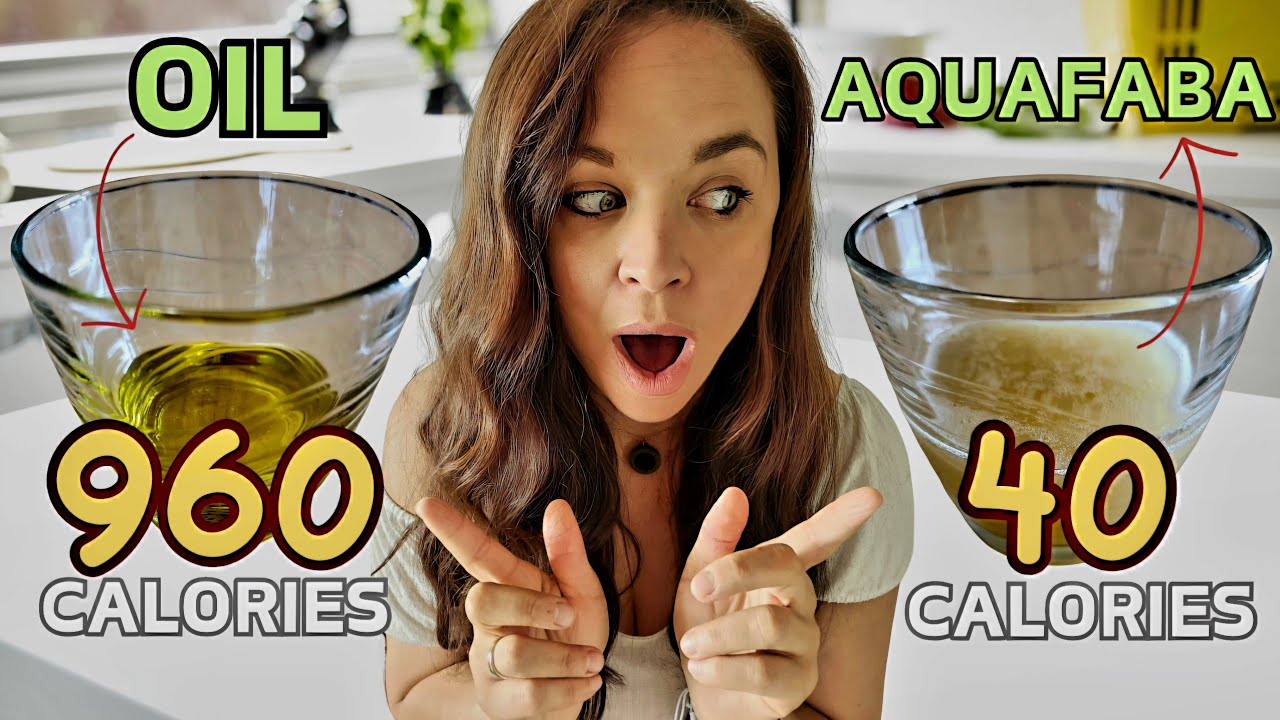 AQUAFABA : The BEST VEGAN REPLACEMENT for OIL and EGGS!