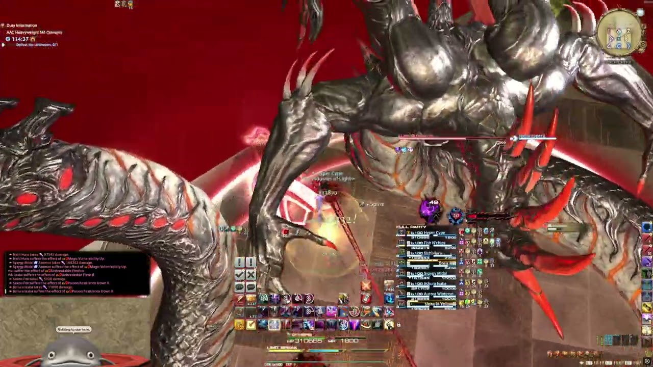 [FFXIV] The Arcadion Heavyweight (Savage) - DRK MT POV - Static Day 15