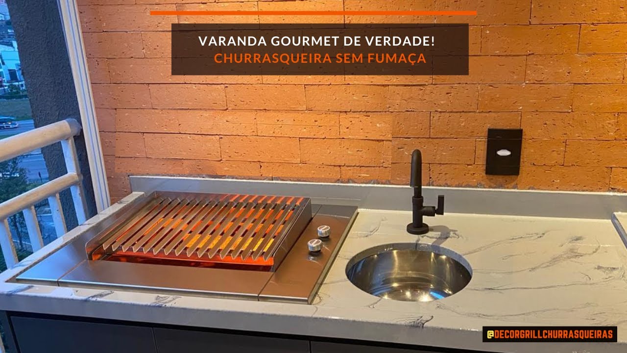 Churrasqueira sem Fumaça Decorgrill.