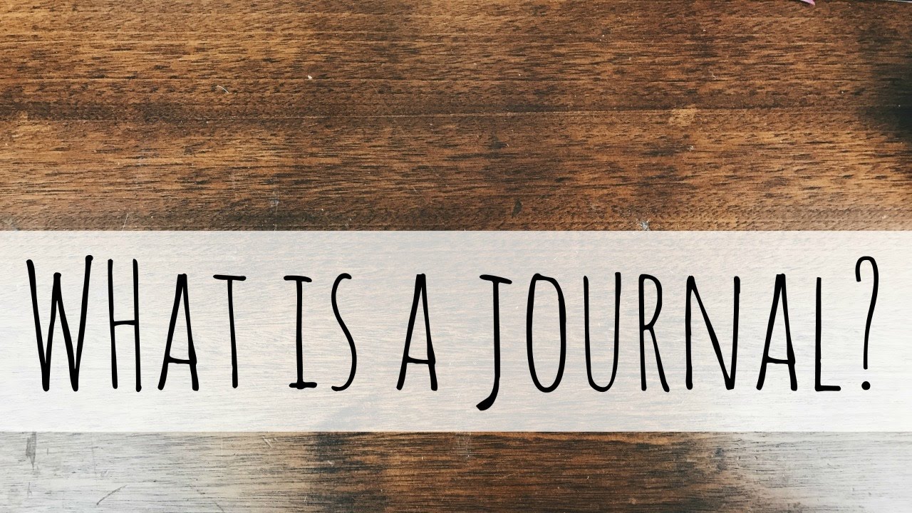 What is a Journal? | Snazzyavery