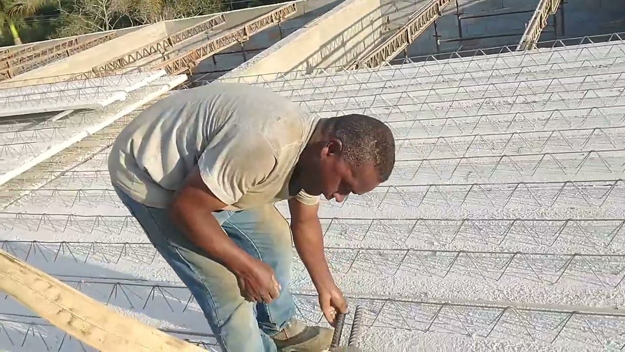 INICIANDO A MONTAGEM DA LAJE PAINEL EM GALPÃO - Antônio Matos Construindo 🔥