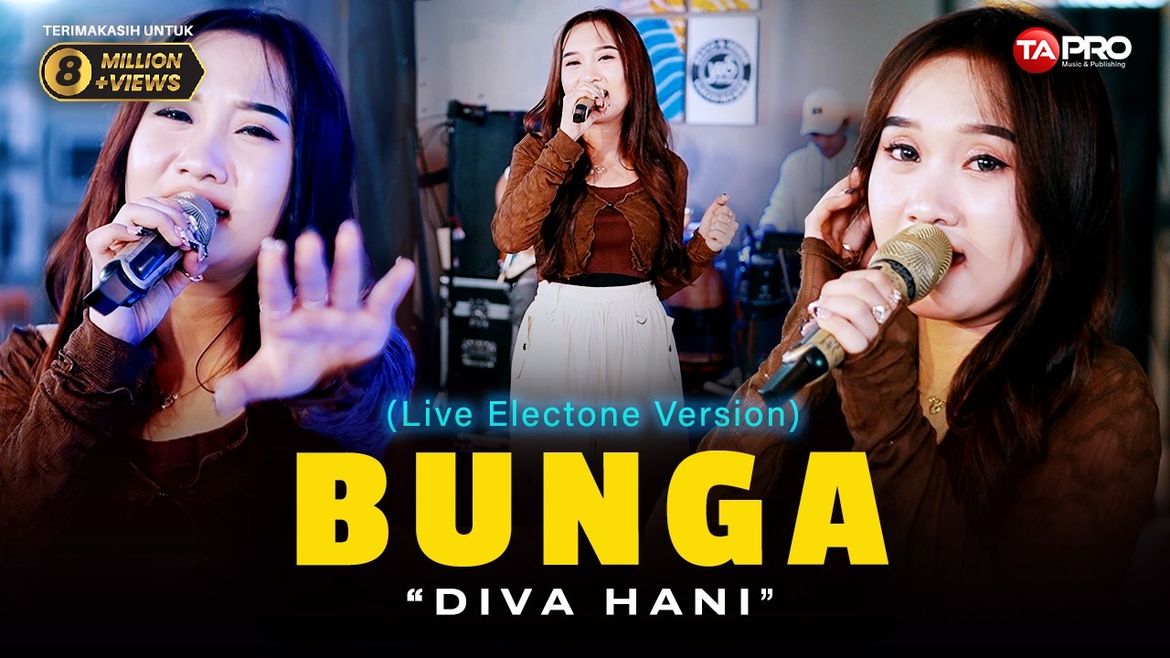 Diva Hani - Bunga (Live Dangdut Electone) | Kini tinggal aku sendiri