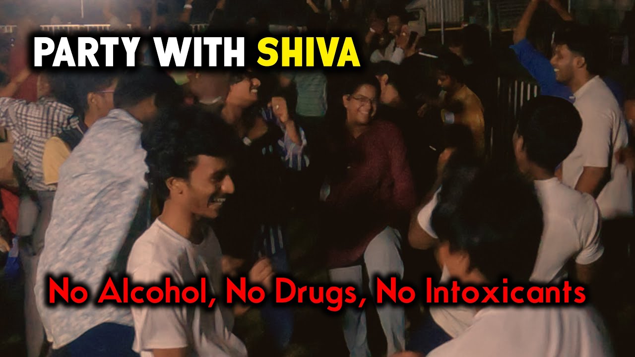 Mahashivratri  2025 _Jain College  _ Party with Shiva_No Alcohol_No Drugs_No Intoxicants _Sadhguru