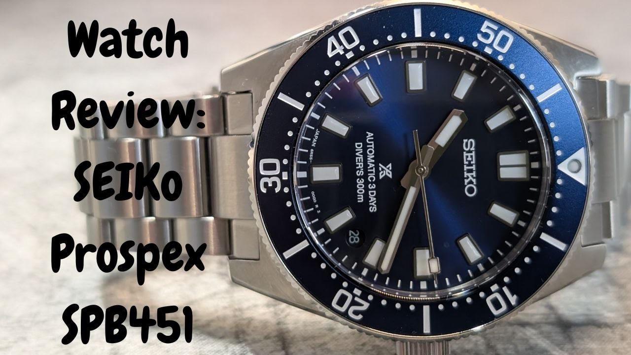 Watch Review - Seiko Prospex SPB451 the 20MAS!!