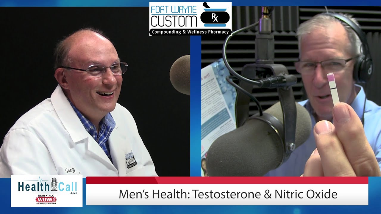 Men's Health - Testosterone and Nitric Oxide for sexual and cardiac health