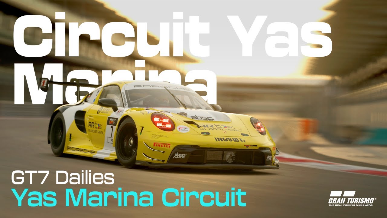 💥 GT7 Live Dailies – Yas Marina Circuit – Porsche 911 GT3