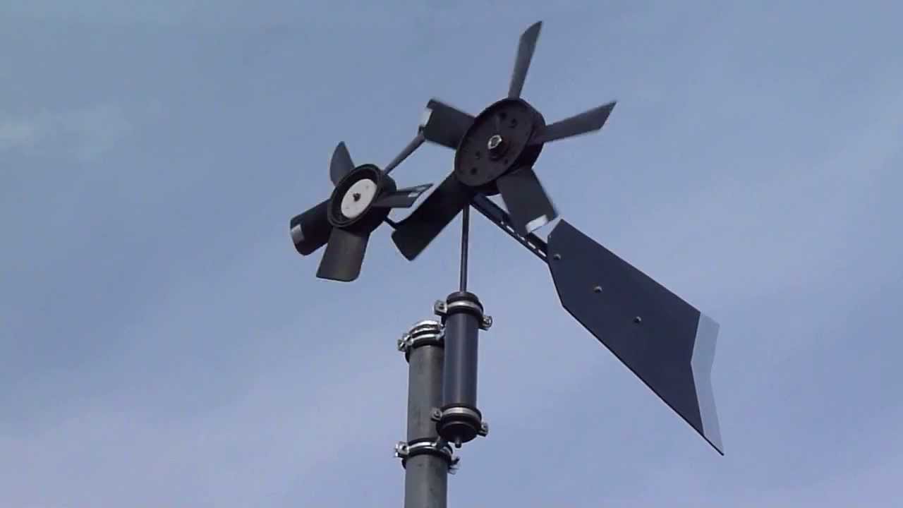 Windrad Windm&uuml;hle Wind Turbine Eigenbau Selfmade