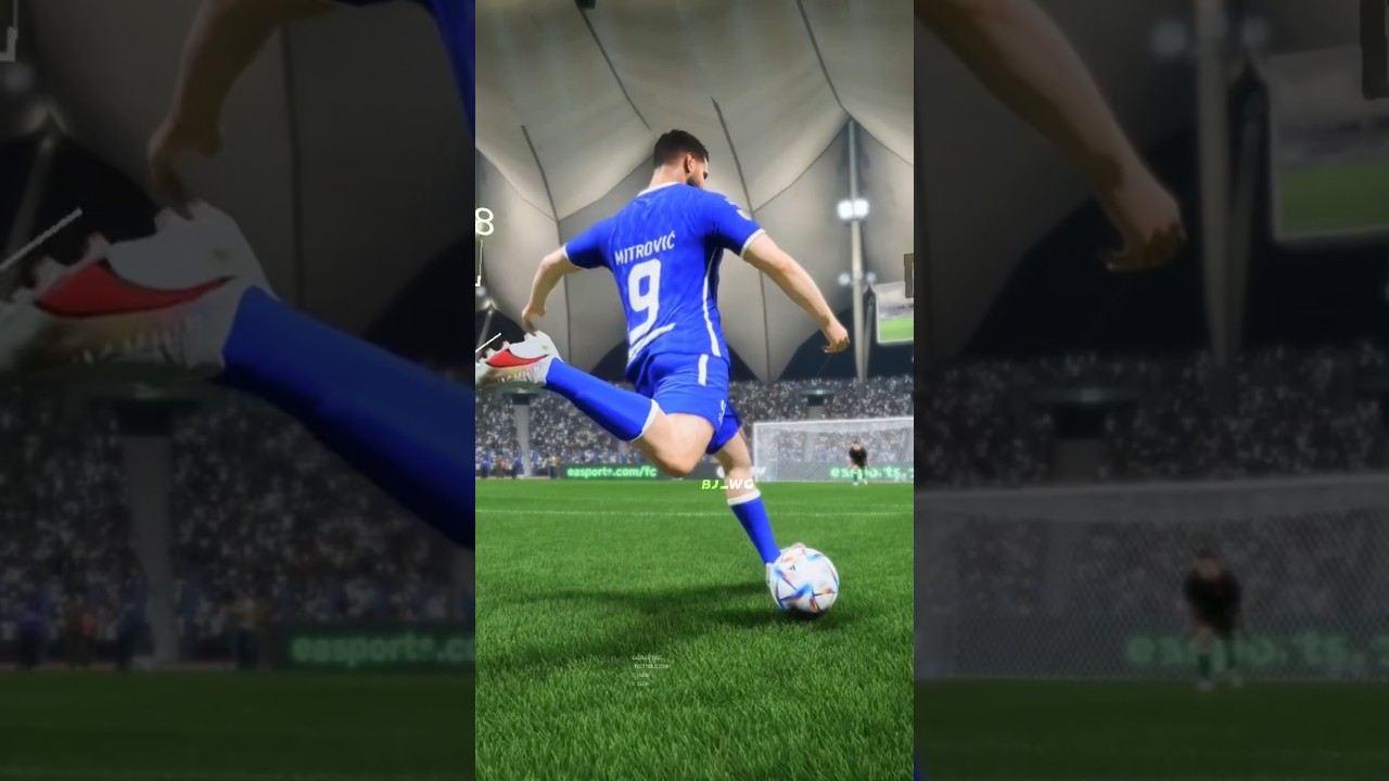 Mitrovic Power💥#mitrovic #alhilal #fc24 #easportsfc #football #gaming #youtubeshorts #shorts