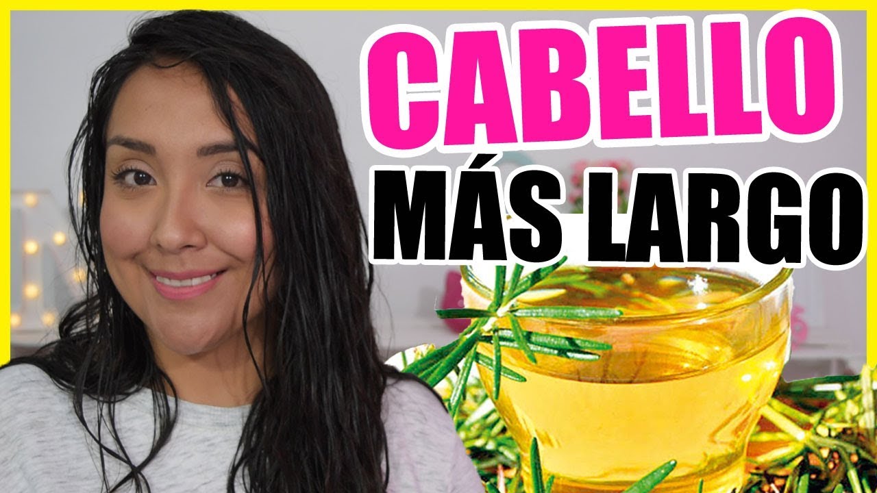 Cómo hacer AGUA de ROMERO para CRECIMIENTO DEL CABELLO | Nadia Elias