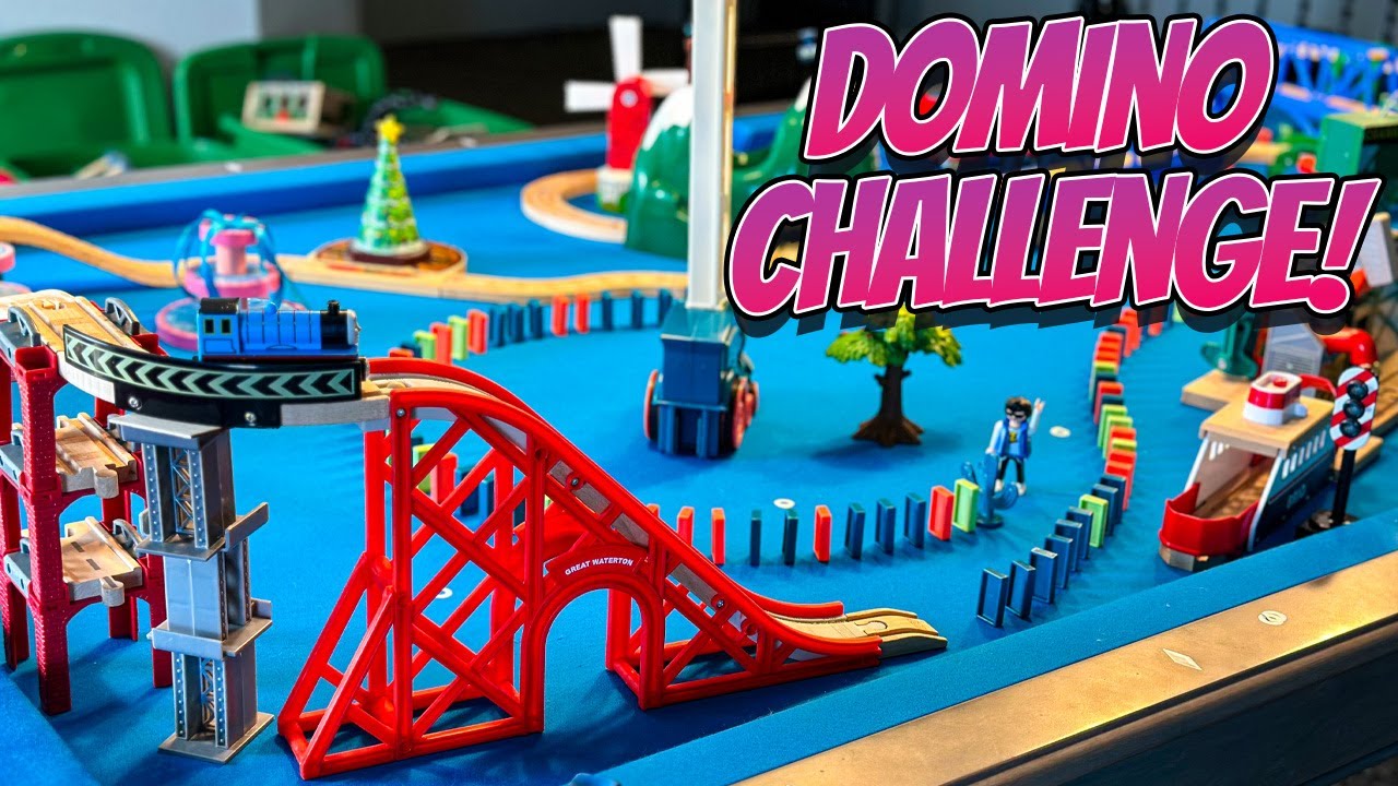 The Hardest Challenge: DOMINO TRACK CHALLENGE!