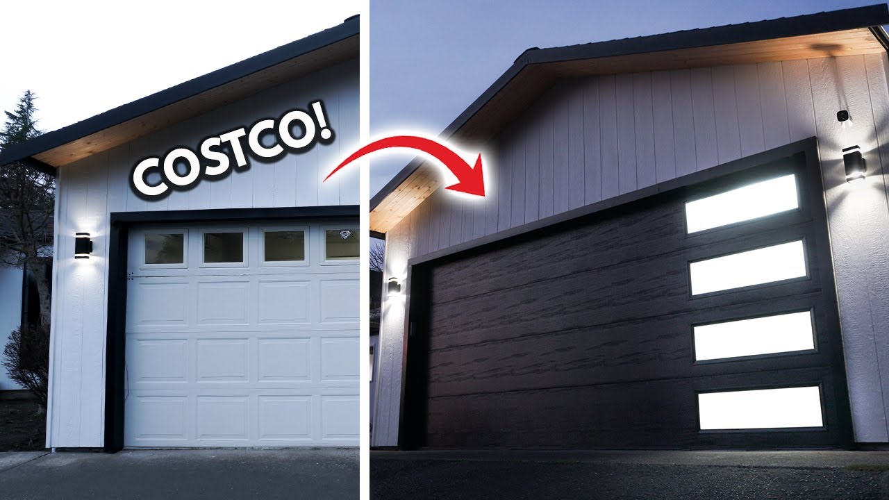 Замена 40-летних гаражных ворот и установка гаражных ворот и привода COSTCO 2022! Стоит ли оно того?