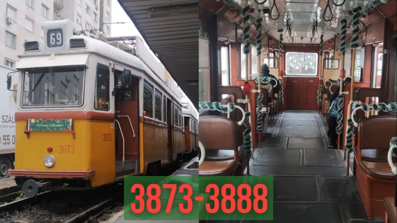 Budapesti fényvillamos Ganz UV (3873-3888) @69