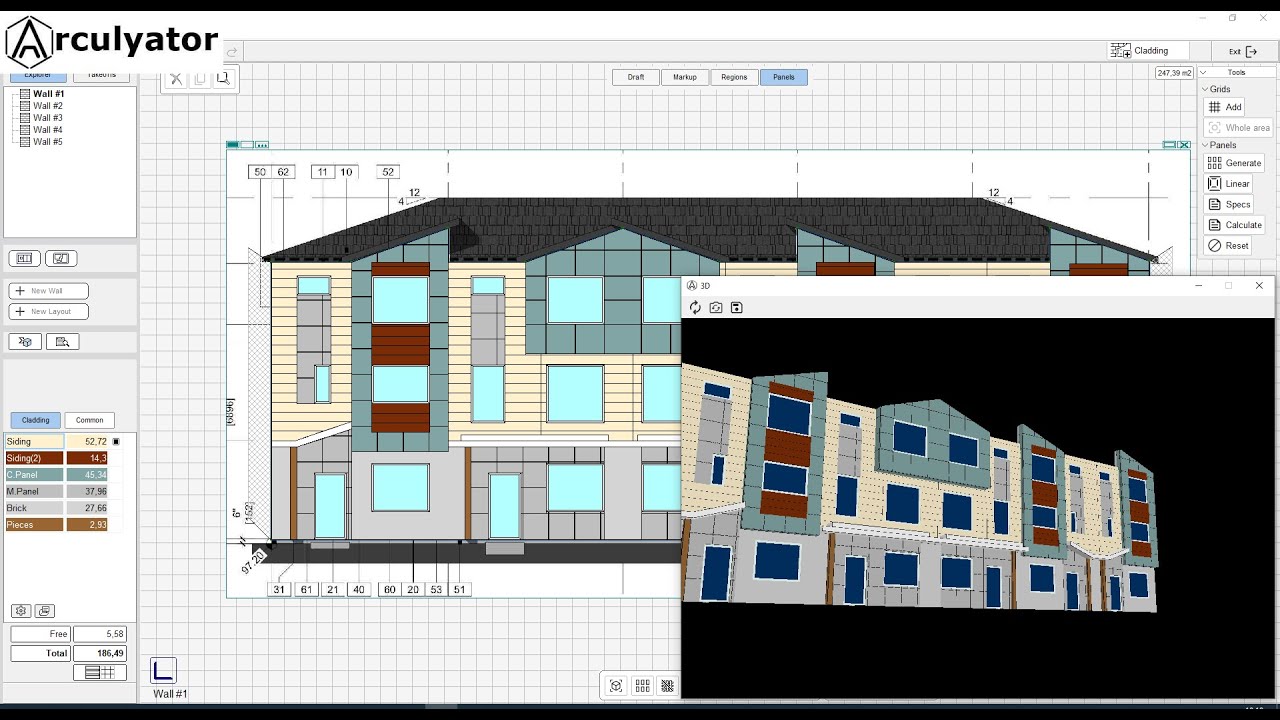 Arculyator. Exterior Cladding. 2