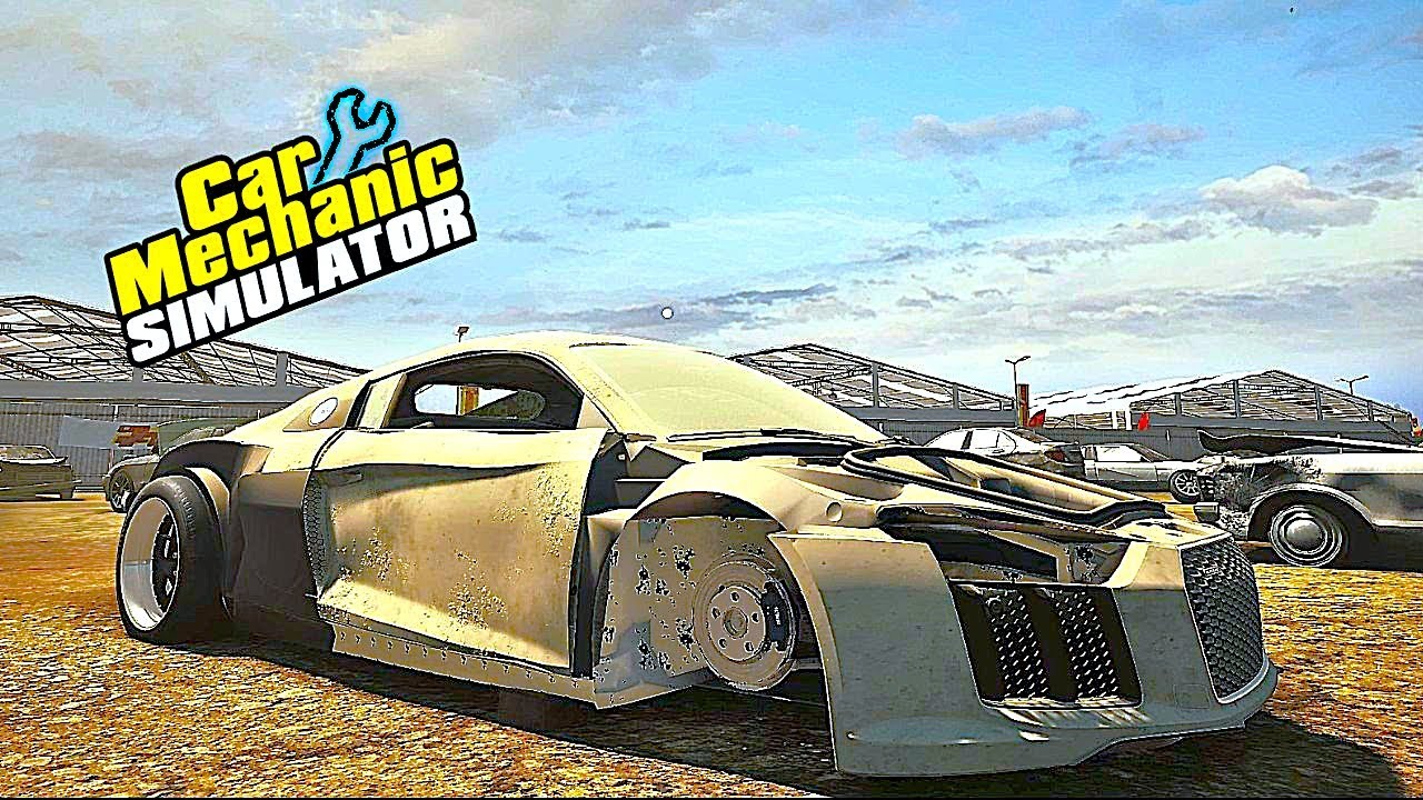 NFS Audi R8 AWD V-10 FOUND in a salvage yard! Let's Fix it and Destroy some Icons In the 1/4 Mile!!!
