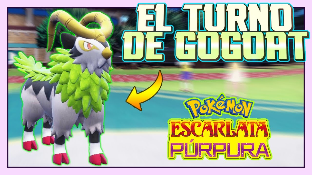 GOGOAT con MANTO FRONDOSO TIENE QUE LUCIRSE AQUÍ PERO... EQUIPO POKÉMON de CAMPO de HIERBA
