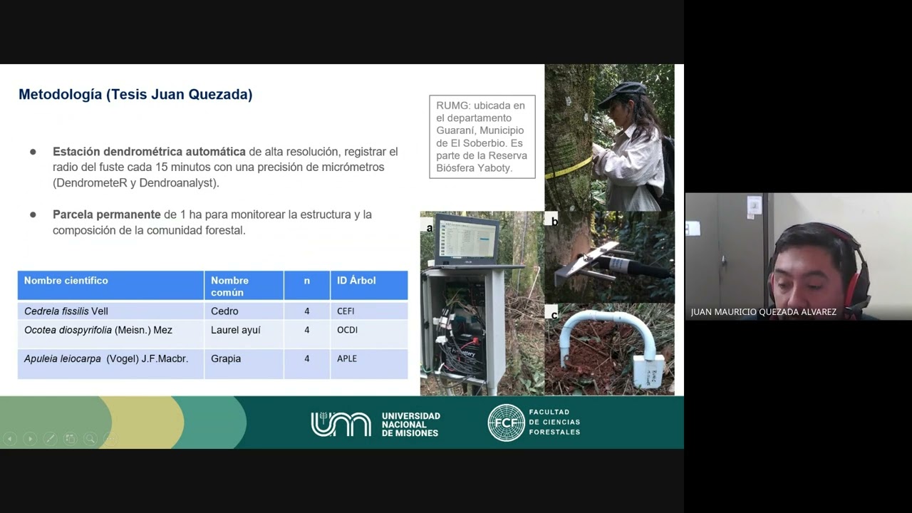 Seminario (Parte I) Ecofisiología de los Sistemas Forestales