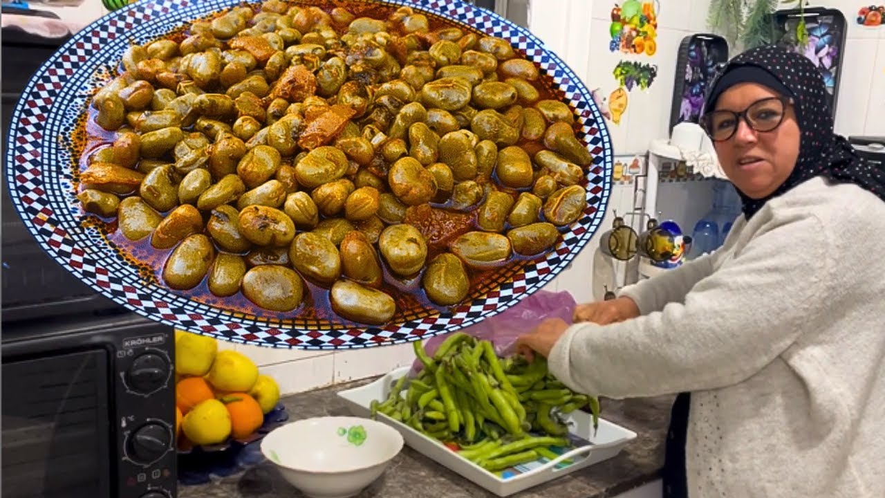 الفول المشرمل المغربي 🇲🇦 لي كولشي كيحماق عليه حتى القشور شوفو شنو كندير بيهوم / fèves mcharmel