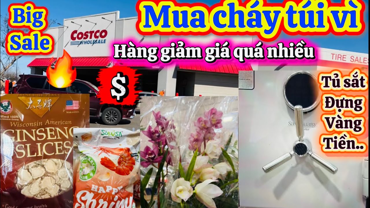 #262🇺🇸🔥 chợ Costco giảm giá cực nhiều💰￼ mua tặng quà tết🌷 nhiều hoa kiểng thật đẹp lại ￼rẻ 🪴🌷￼🎊🥰