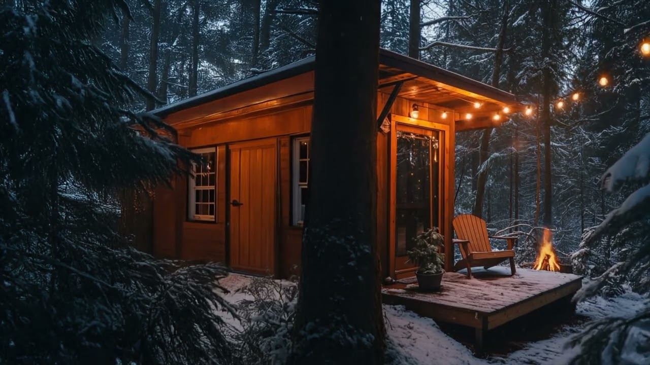Cozy Winter Cabin ❄️ Your secluded winter hideaway in the forest