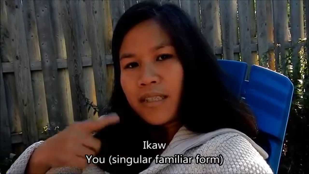 Learn Tagalog (Filipino) Lesson 1 (1of 3): Pronouns and Sentences, English Tagalog subtitles