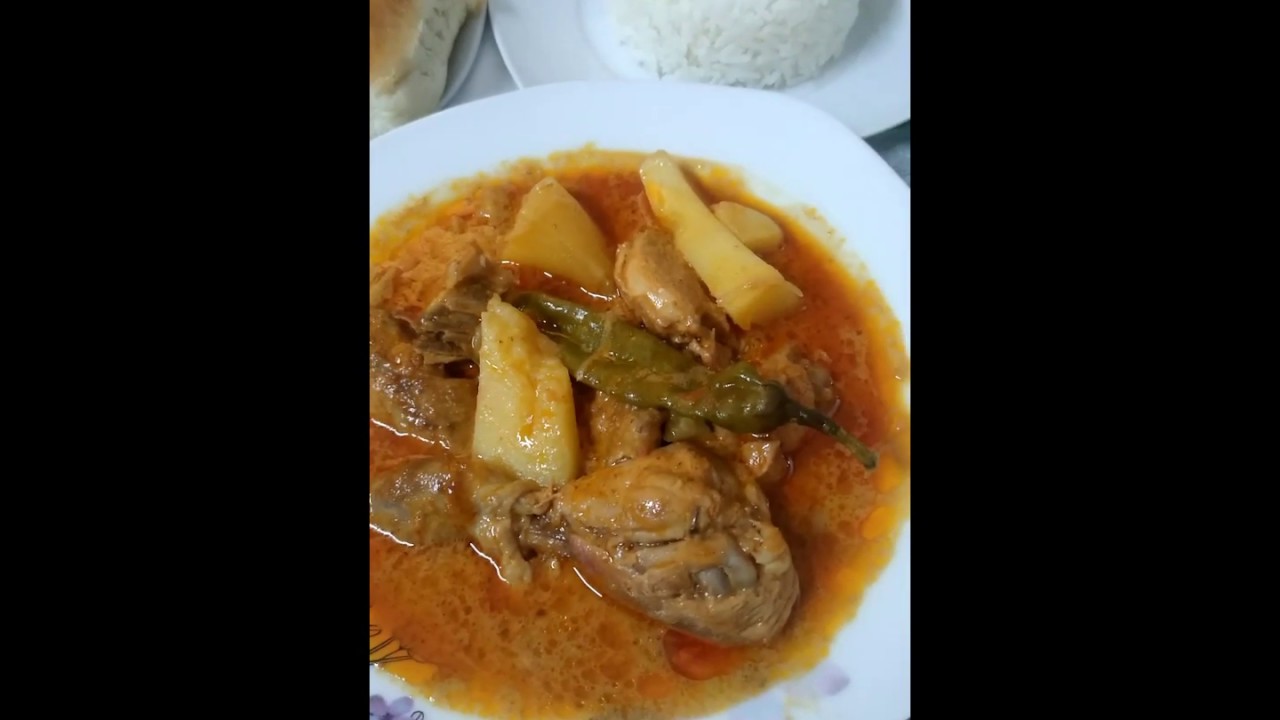 ايدام دجاج جاوي( gulai merah) على طريقتي