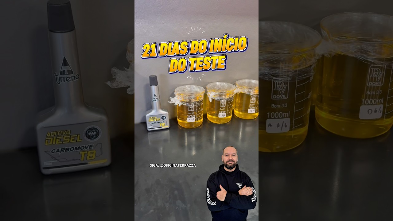 TESTE DO DIESEL S10 21 DIAS DEPOIS! 