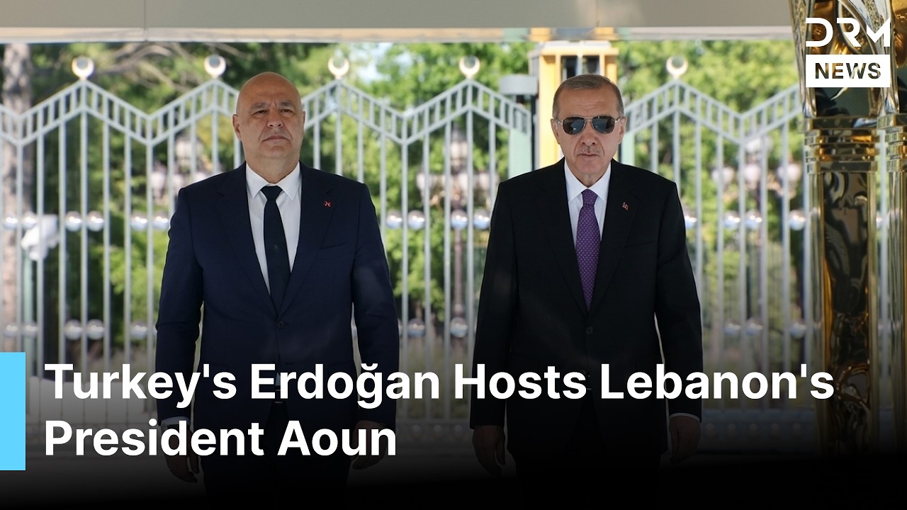 WATCH: Turkey's Erdoğan Gives Grand Welcome to Lebanese President Joseph Aoun in Ankara | AC1G
