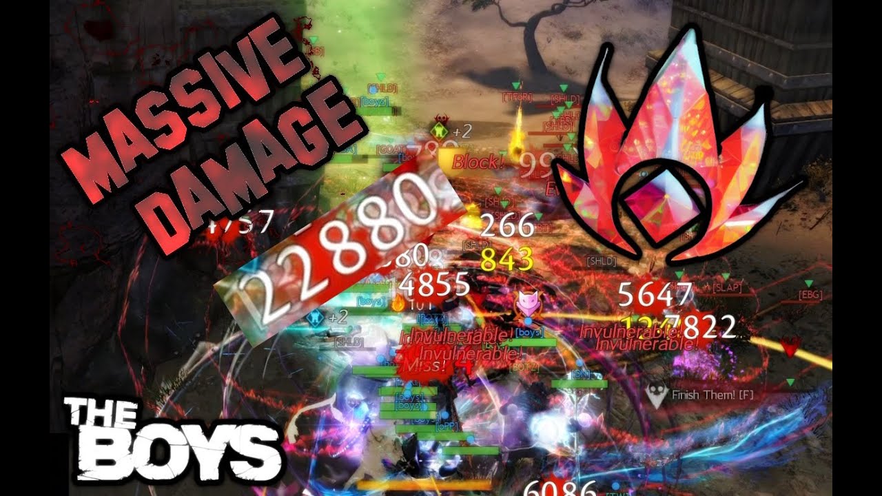 GW2 Power Hammer Catalyst Highlights - Yeah The [boys]
