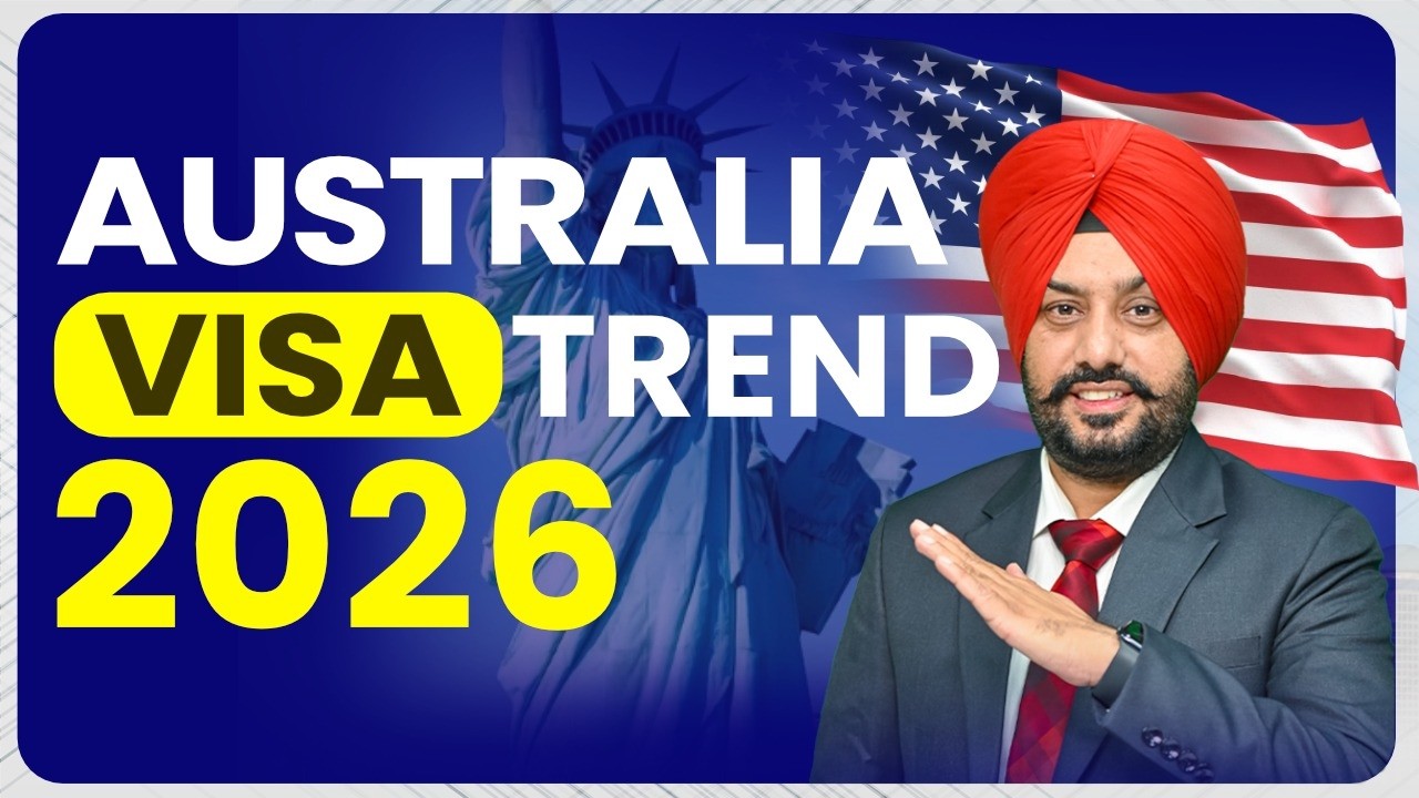 AUSTRALIA VISA TRENDS 2026 | STUDY VISA UPDATES 2026 |  USA CANADA UK | THE VISA OFFIC