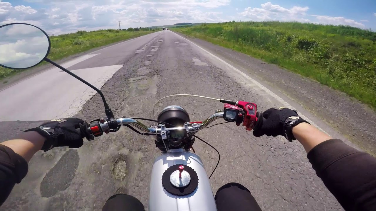 Sunday Ride - Simson  MTX 130cc 36,4ps onboard Gopro Hero 4