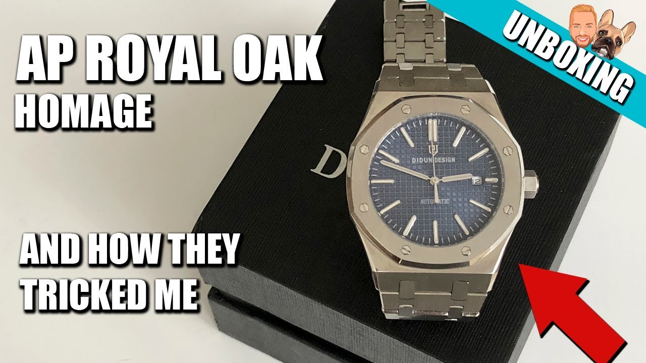 Didun Design Automatic Watch Unboxing & Initial Impressions | AP Royal Oak Homage - $75