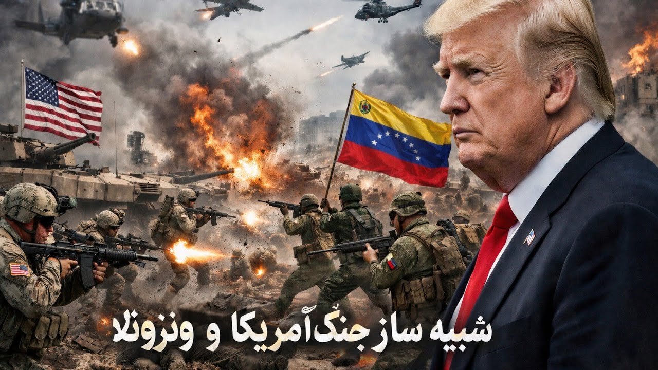بهترین آپدیت تاریخ HOI4؟! 🤯 | شبیه سازی جنگ آمریکا و ونزوئلا 🖤
