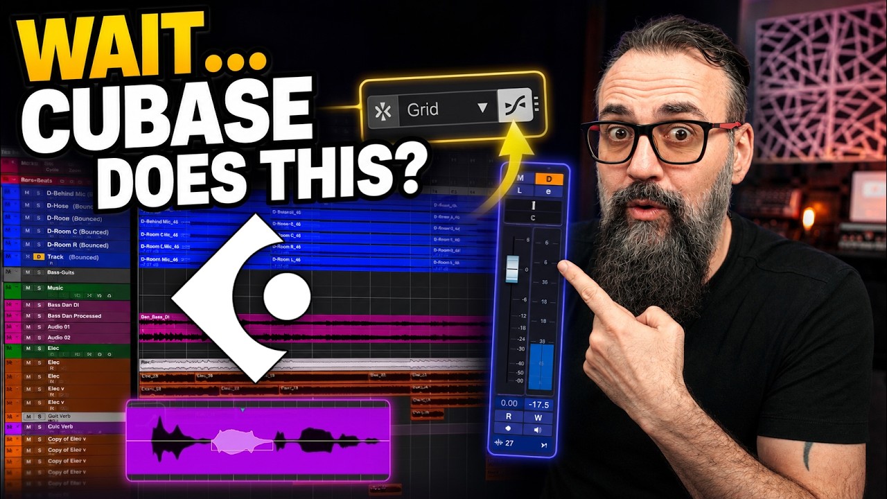10 функций Cubase, которые у всех на виду