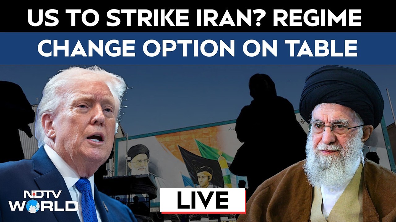 US Iran War Latest | US Iran Tensions | Donald Trump LIVE | Ayatollah Khamenei LIVE | Middle East