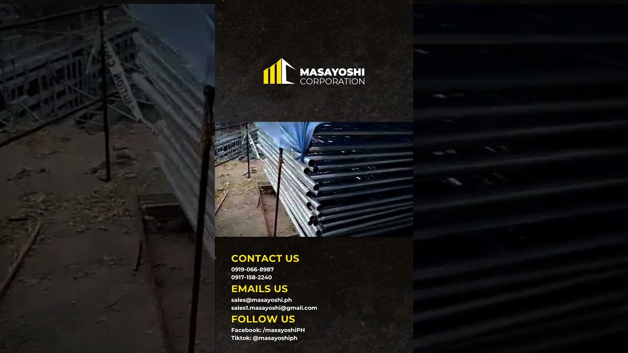 Successful delivery of scaffolding set!