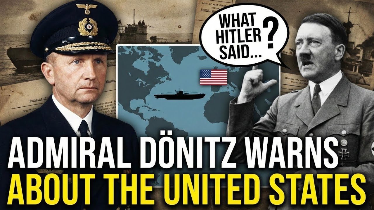 What Hitler Said When Admiral Dönitz Warned Him About the United States