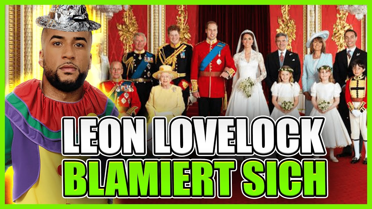 Leon Lovelock blamiert sich bei den britischen Royals