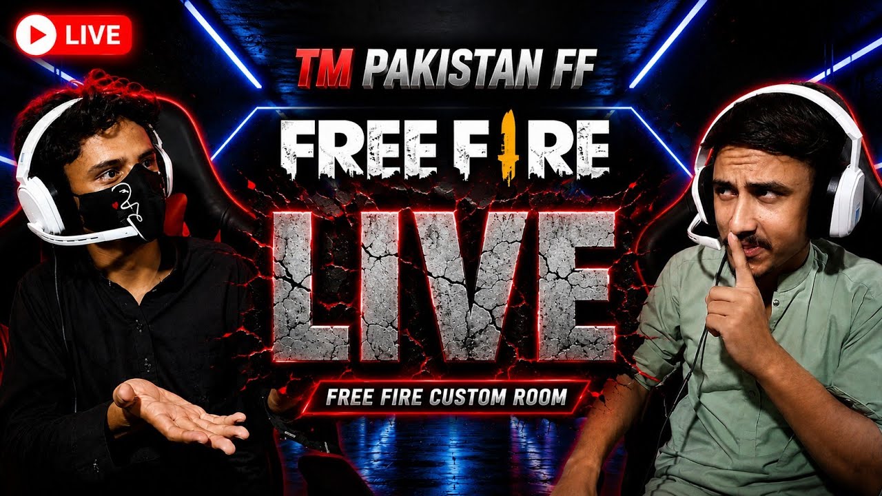 🔴 LIVE 🔥 TM Bhai Big Pakistan Custom Room | Free Fire Live Gameplay | TM Pakistan FF#freefire