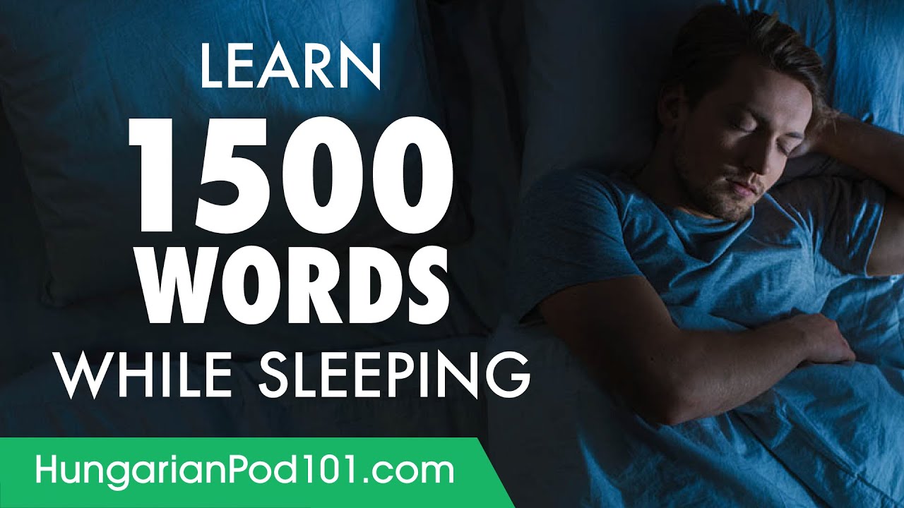 Hungarian Conversation: Learn while you Sleep with 1500 words