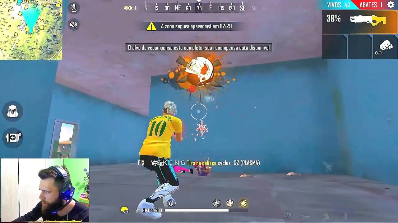 24K Gold- VIKING FF (EMULADOR) 🇧🇷🔥