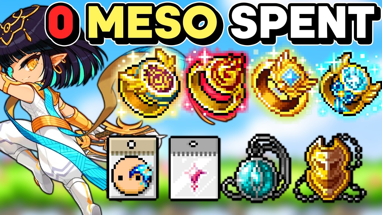 Meso Drop Gear Tips - MapleStory Challenger World 3 Ride The Lightning Patch