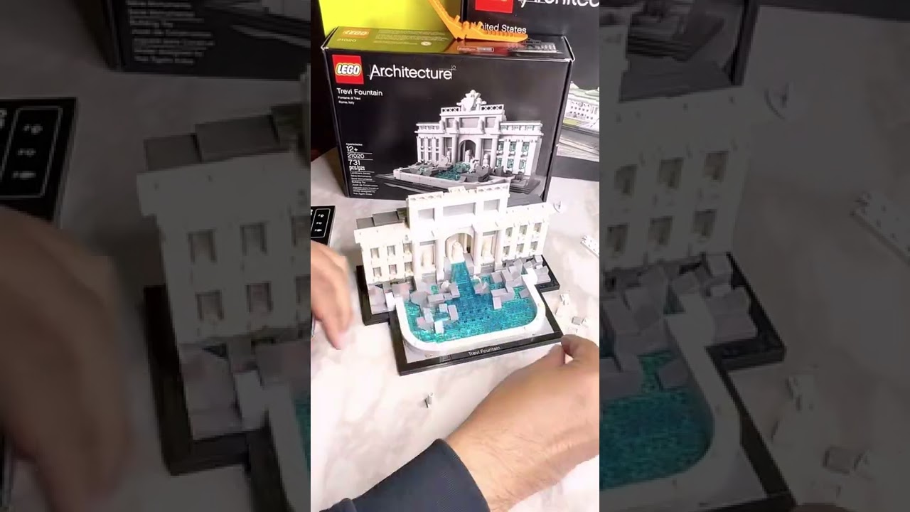 LEGO TREVI FOUNTAIN PART 2 LEGO ARCHITECTURE #21020