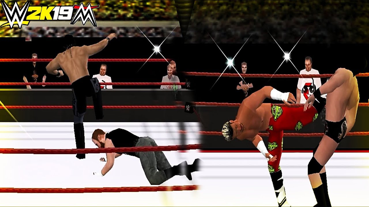 Super pack de nuevas movidas hacks de WWE 2K19 PARA SVR 2011 PSP